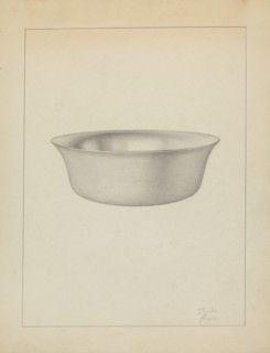 Silver Dish, c. 1936.