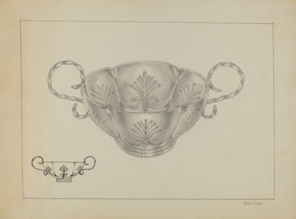 Silver Bowl, c. 1936.
