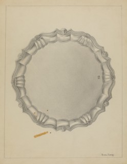 Silver Tray, c. 1936.