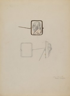 Cameo Brooch, c. 1936.
