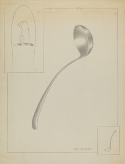 Silver Ladle, c. 1936.