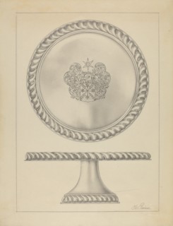 Silver Tazza, c. 1936.