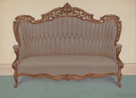 Rosewood Sofa, c. 1936.