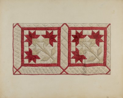 Patchwork Quilt, c. 1936.