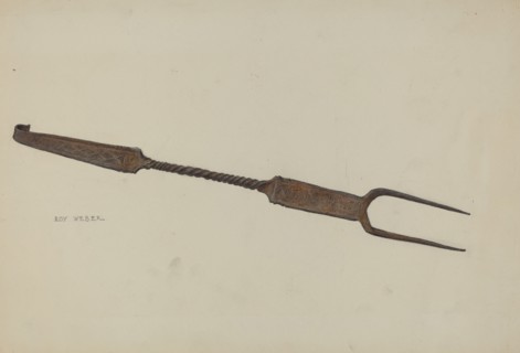 Pa. German Fork, c. 1938.