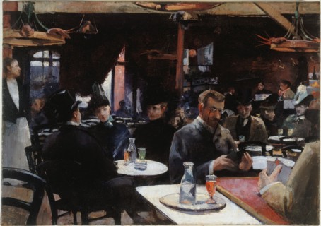Cafe de l'ecrevisse, c1880.