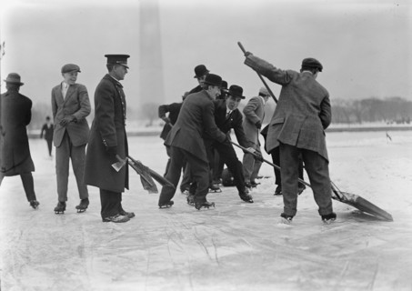 Skating Party, 1912. Creator: Harris & Ewing.