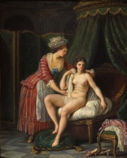 Bathing, c1780.