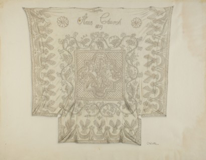 Bedspread, c. 1938.