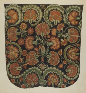 Bedspread, c. 1940.