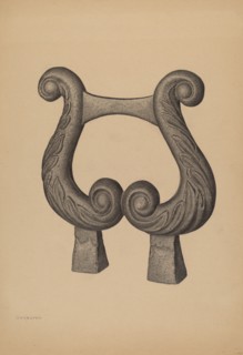 Foot Scraper, 1937.