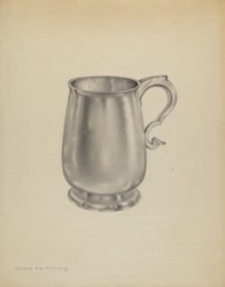 Silver Mug, c. 1937.