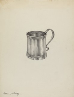 Silver Mug, c. 1938.