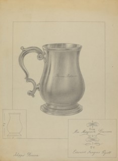 Silver Mug, c. 1936.