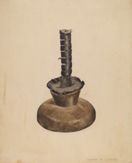 Candlestick, c. 1939.