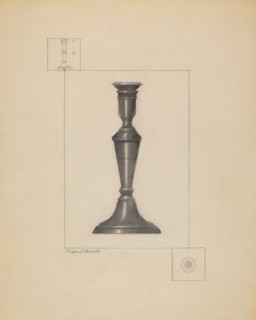 Candlestick, c. 1936.