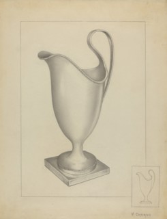 Silver Creamer, 1936.