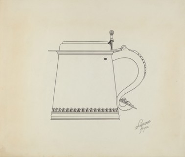Silver Tankard, 1938.