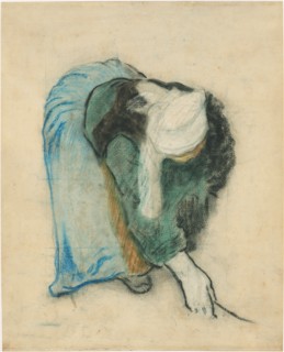 A Breton Gleaner, 1886.
