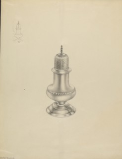 Silver Caster, c. 1936.