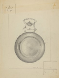 Silver Porringer, 1936.