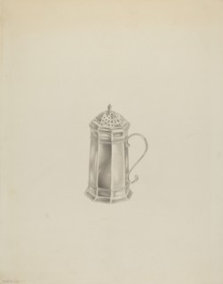 Silver Caster, c. 1939.