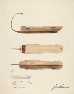Bishop Hill: Skate, 1936.