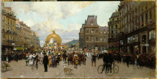 Mid-Lent in Paris, c1912.