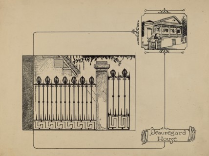 Cast Iron Fence, 1935/1942.