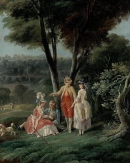 Walk in a park.