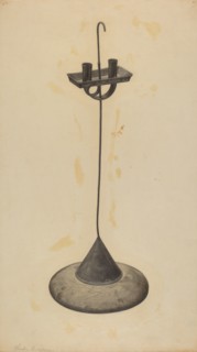 Candlestand, c. 1938.