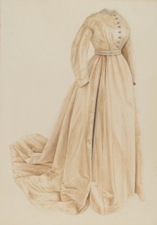 Wedding Gown, c. 1938.