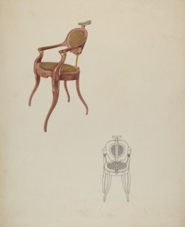 Dental Chair, c. 1937.