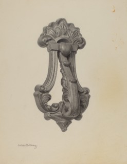 Door Knocker, c. 1940.