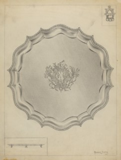 Silver Tray, 1935/1942.