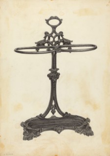 Umbrella Stand, c. 1939.