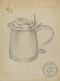 Silver Tankard, c. 1937.