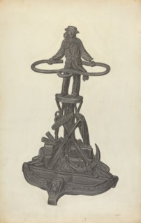 Umbrella Stand, c. 1940.