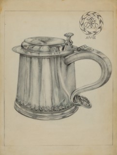 Silver Tankard, c. 1936.