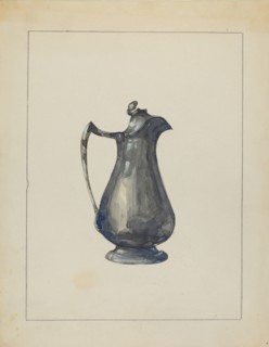 Pewter Pitcher, 1935/1942.