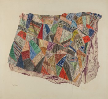 Patchwork Quilt, 1935/1942.