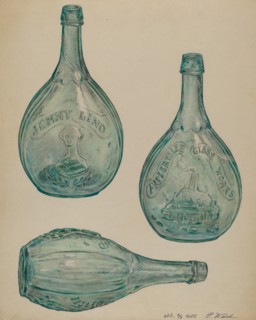 Jenny Lind Bottle, c. 1935.