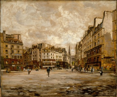 Place Maubert, in 1888, 1888.