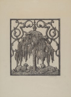 Cemetary Gate, 1937.