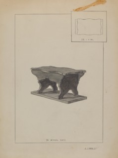 Child's Bench, c. 1936.
