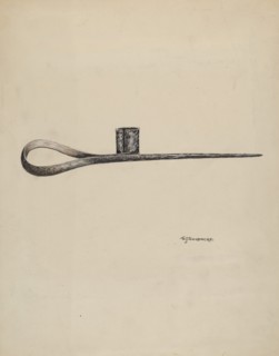 Candle Holder, c. 1939.