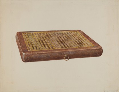 Portable Seat, c. 1938.