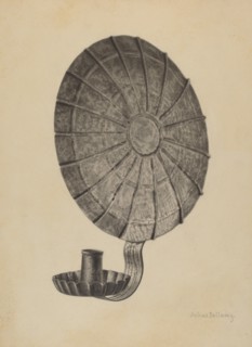Candle Sconce, c. 1940.