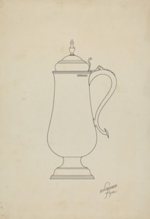 Silver Flagon, c. 1936.