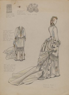 Wedding Dress, c. 1936.